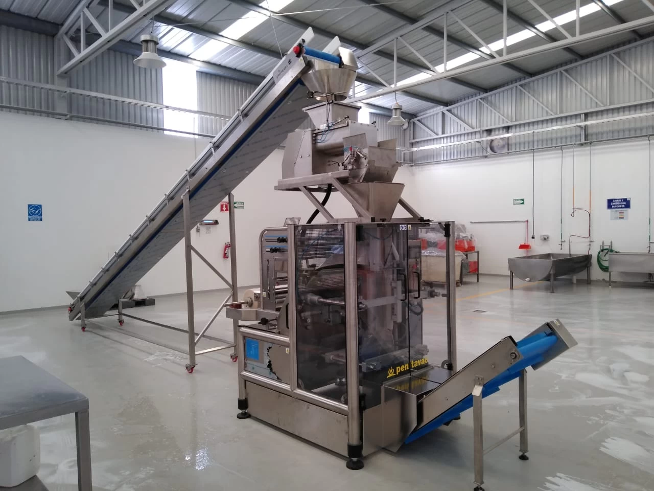 Empacadora  Vertical  para queso rallado o molido Pentavac