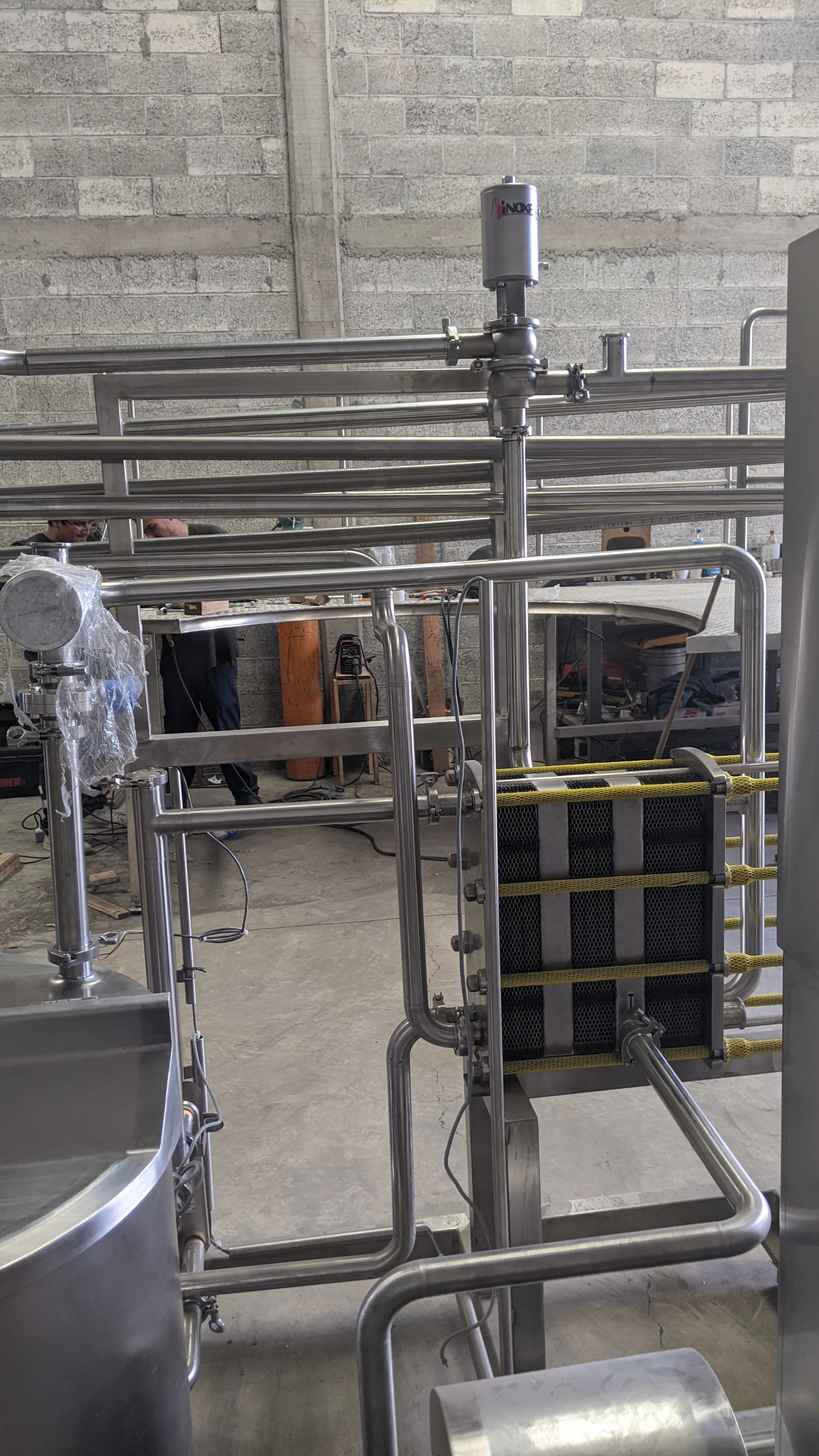 PASTEURIZADOR  HTST  A ´PLACAS  1000 LTS HR  LECHE DE QUESERIA