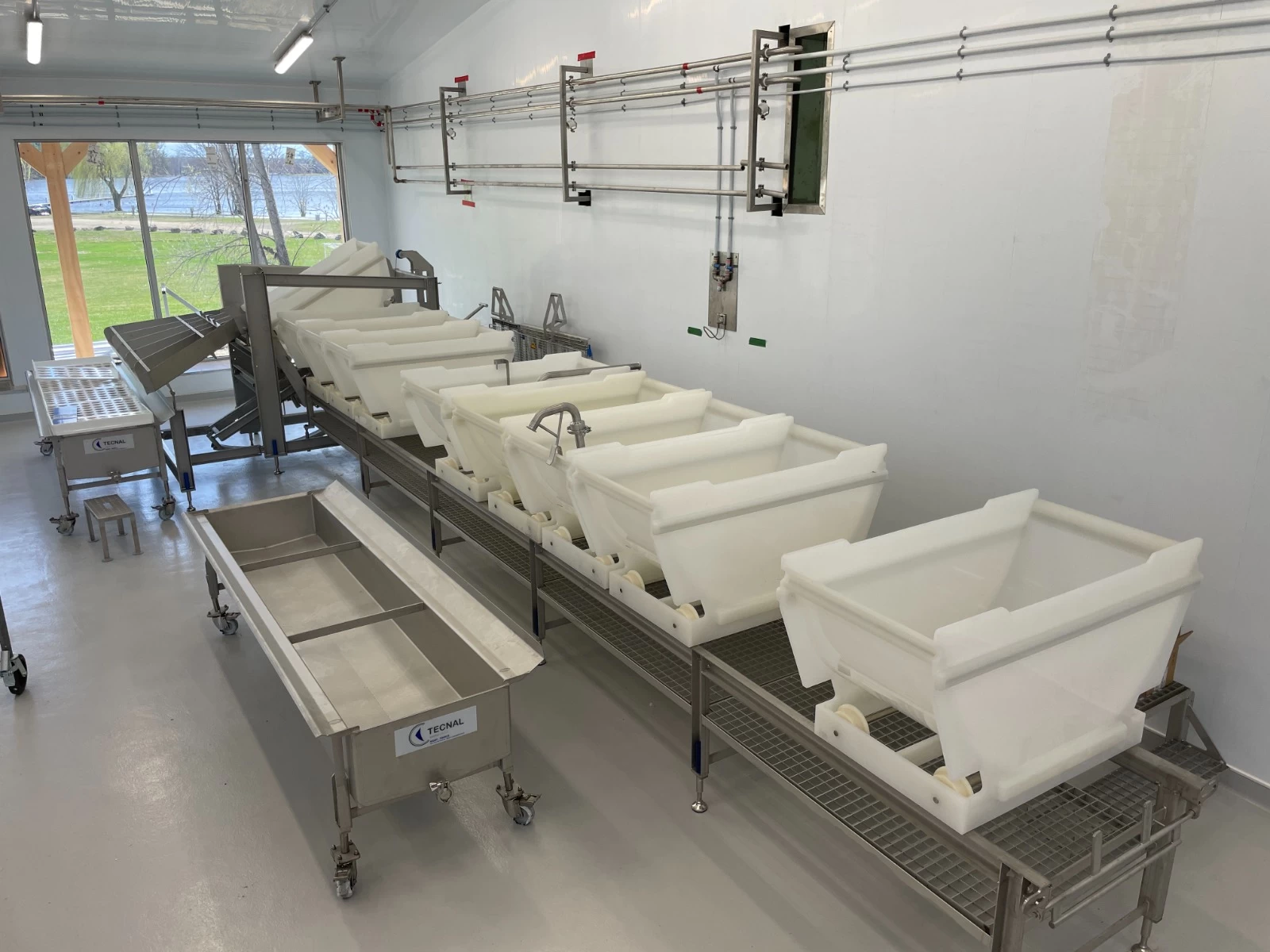 Linea De Coagulacion y Moldeo De Queso Fresco DYNAFORM TECNAL